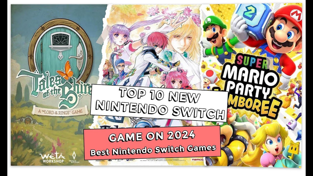 TOP 10 NEW GAME NITENDO SWITCH ON 2024 - BEST NINTENDO SWITCH GAME