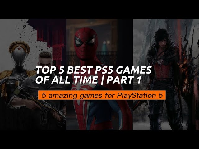 Top 5 Best PS5 GAMES OF ALL TIME #1 | 5 amazing games for PlayStation 5